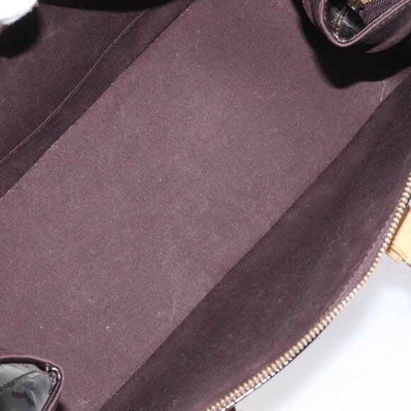 LOUIS VUITTON Monogram Vernis Rosewood Avenue Bag Amarante - Picture 12 of 15